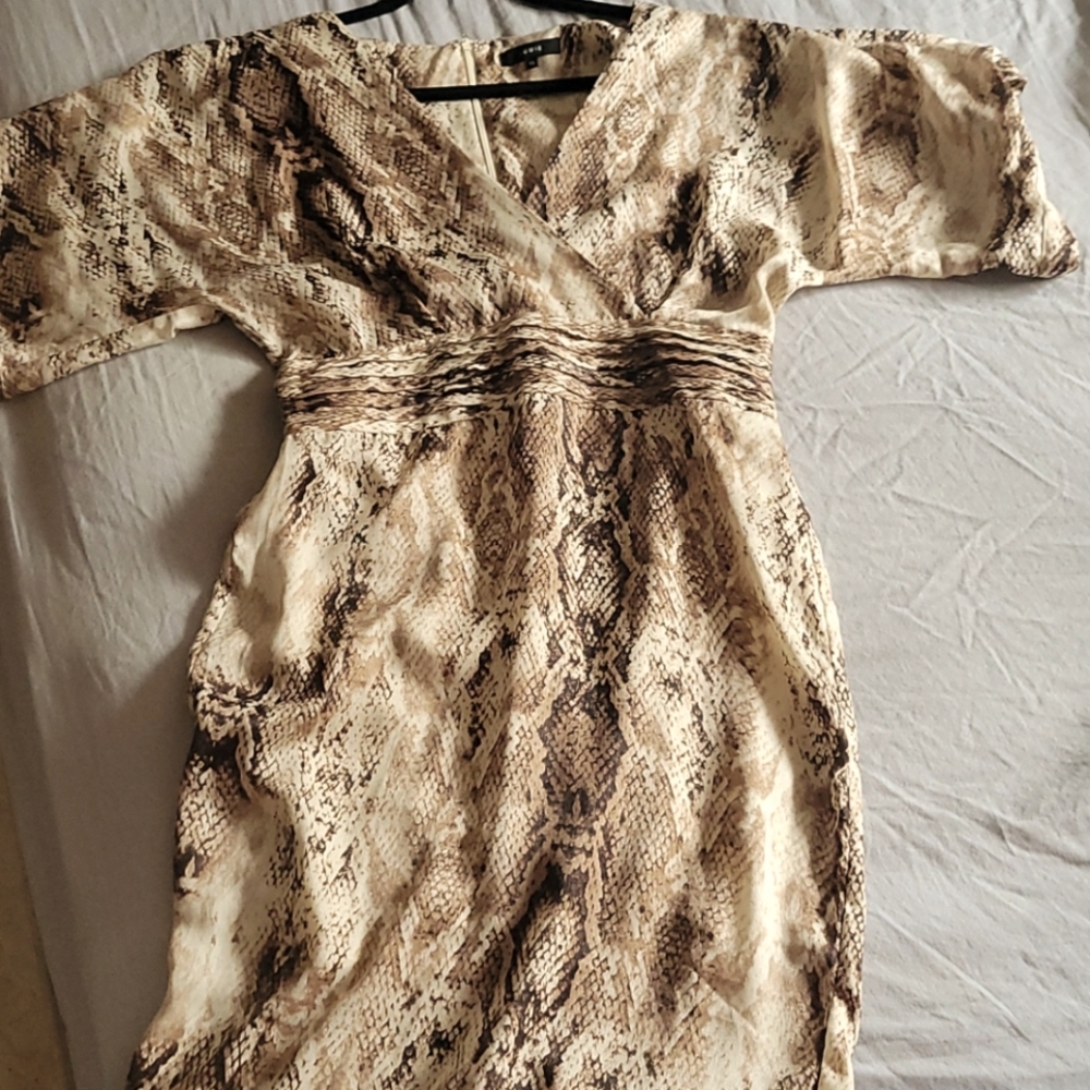 Lumie Python Dress
